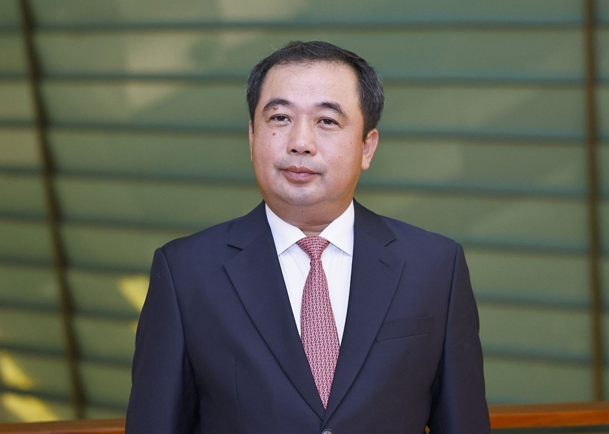 Tân Bí thư Thành ủy Hà Nội Trần Đức Thắng. Ảnh: Doãn Tấn