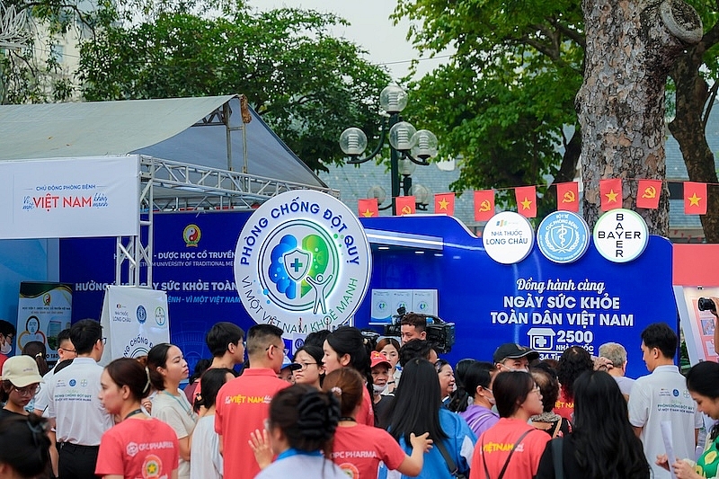 Chuỗi hoạt động tầm soát đột quỵ toàn quốc do Long Châu, Bayer và Cục Phòng bệnh triển khai, nhằm hiện thực hóa chương trình “Tăng cường dự phòng, phát hiện sớm và quản lý nguy cơ đột quỵ tại Việt Nam” Chuỗi hoạt động tầm soát đột quỵ toàn quốc do Long Châu, Bayer và Cục Phòng bệnh triển khai, nhằm hiện thực hóa chương trình “Tăng cường dự phòng, phát hiện sớm và quản lý nguy cơ đột quỵ tại Việt Nam”