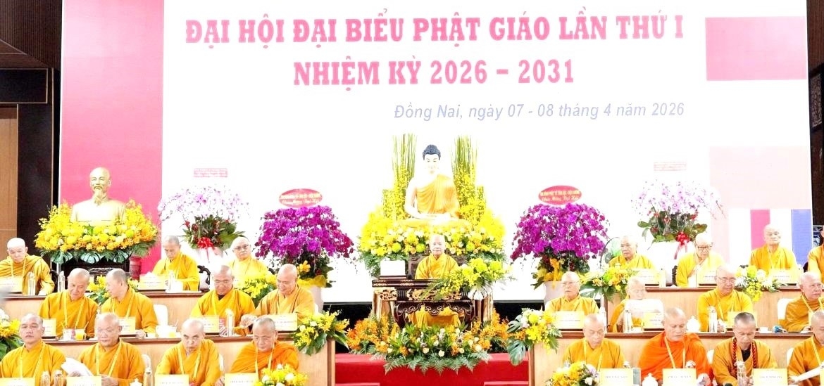 Quang cảnh Đại hội Phật giáo Đồng Nai nhiệm kỳ 2026–2031 Quang cảnh Đại hội Phật giáo Đồng Nai nhiệm kỳ 2026–2031