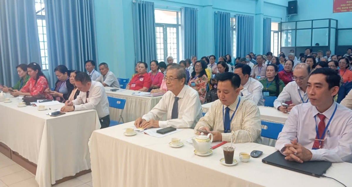 Toàn cảnh Đại hội Người cao tuổi phường Vườn Lài Toàn cảnh Đại hội Người cao tuổi phường Vườn Lài