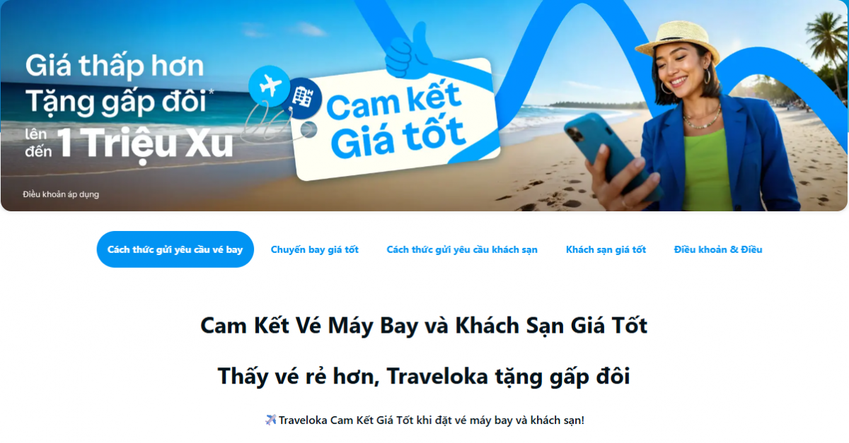 Tận dụng khuyến mãi trên Traveloka Tận dụng khuyến mãi trên Traveloka