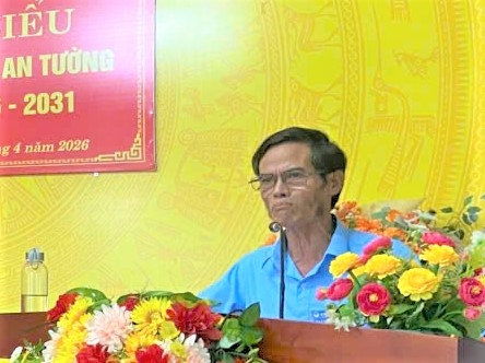 Ông Nguyễn Quang Sơn phát biểu Ông Nguyễn Quang Sơn phát biểu