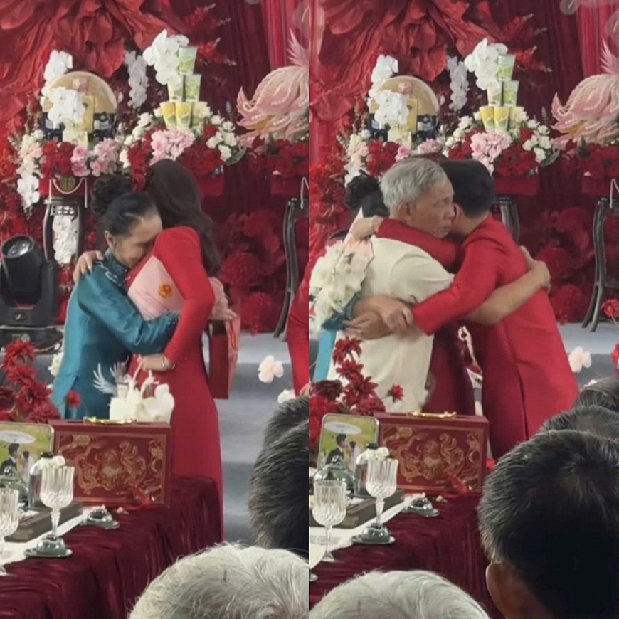 Sau hơn 20 năm nuôi cháu gái lớn khôn, ông Chắt, Bà Hoa đã đợi được đến ngày cháu lên xe hoa bước vào cuộc sống mới trong niềm xúc động của ông bà và họ hàng 2 bên. Sau hơn 20 năm nuôi cháu gái lớn khôn, ông Chắt, Bà Hoa đã đợi được đến ngày cháu lên xe hoa bước vào cuộc sống mới trong niềm xúc động của ông bà và họ hàng 2 bên.