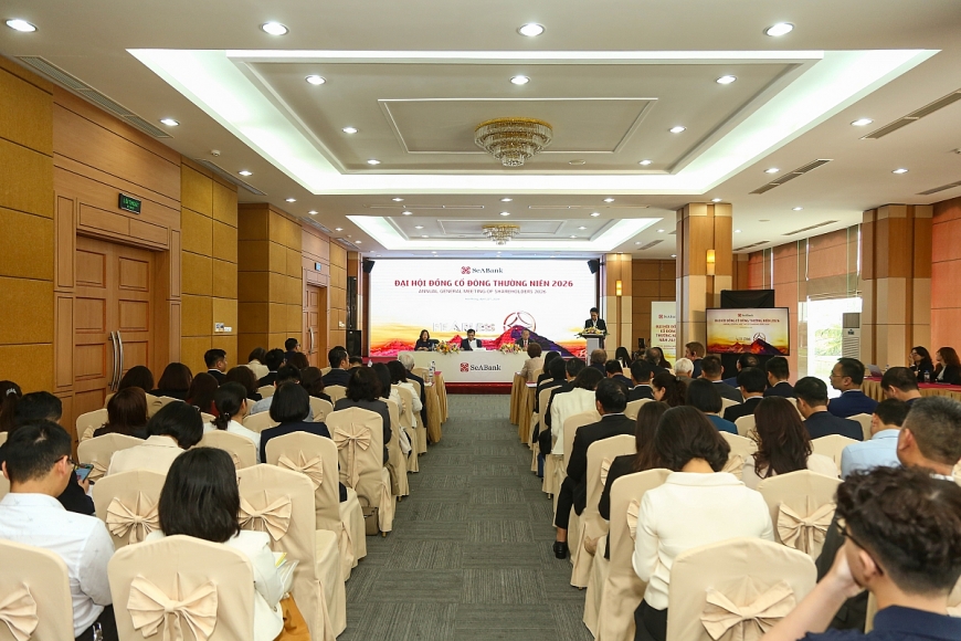 Ngày 22/04/2026, Ngân hàng TMCP Đông Nam Á (SeABank, HOSE: SSB) đã tổ chức thành công Đại hội đồng cổ đông (ĐHĐCĐ) thường niên năm 2026 Ngày 22/04/2026, Ngân hàng TMCP Đông Nam Á (SeABank, HOSE: SSB) đã tổ chức thành công Đại hội đồng cổ đông (ĐHĐCĐ) thường niên năm 2026