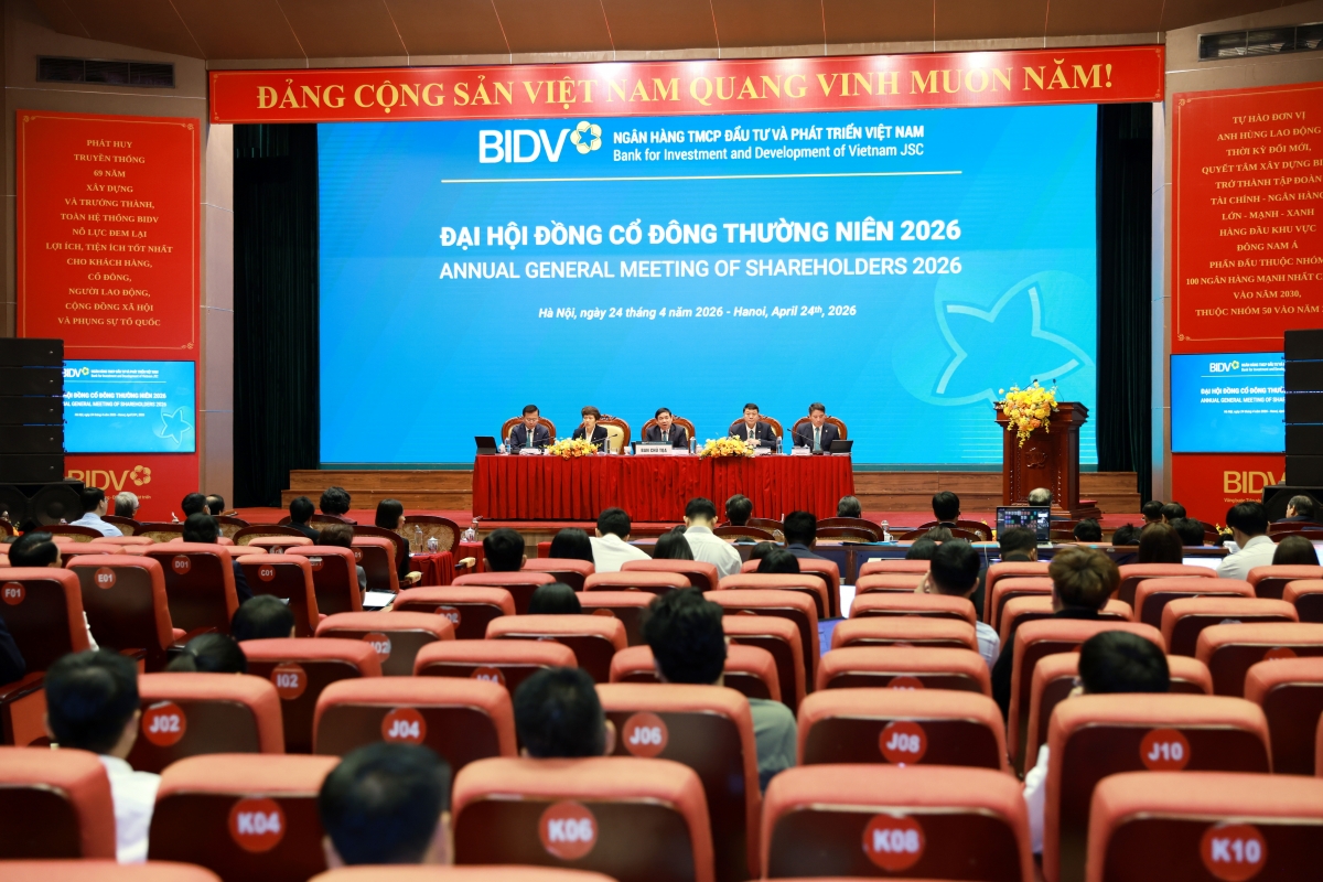 BIDV tổ chức Đại hội đồng cổ đông thường niên năm 2026 BIDV tổ chức Đại hội đồng cổ đông thường niên năm 2026