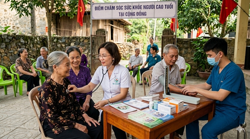 Người cao tuổi rất cần được chăm só4c sức khỏe tại cộng đồng Già hóa dân số và yêu cầu chuyển đổi sang “già hóa khỏe mạnh” ở Việt Nam