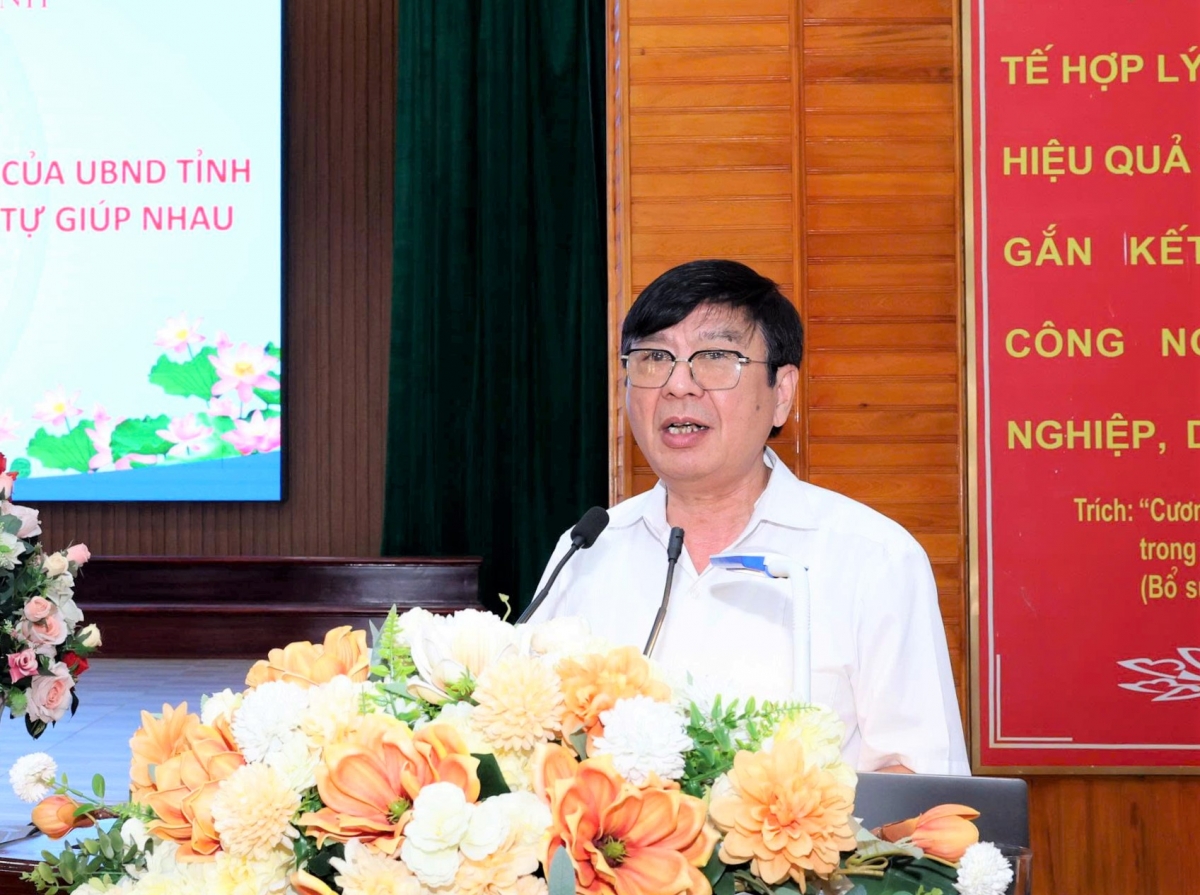 Ông Đinh Ngọc Hà phát biểu Ông Đinh Ngọc Hà phát biểu