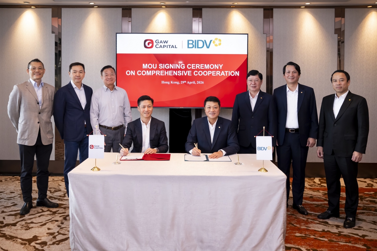 BIDV và Gaw Capital Partners tăng cường hợp tác, thúc đẩy các dự án đầu tư chất lượng cao BIDV và Gaw Capital Partners tăng cường hợp tác, thúc đẩy các dự án đầu tư chất lượng cao