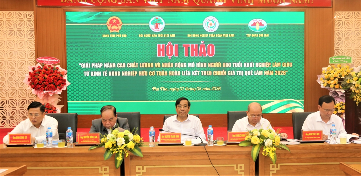 Lãnh đạo Hội NCT Việt Nam, Hội Nông nghiệp tuần hoàn Việt Nam và tỉnh Phú Thọ chủ trì Hội thảohủ trì Hội thảo Lãnh đạo Hội NCT Việt Nam, Hội Nông nghiệp tuần hoàn Việt Nam và tỉnh Phú Thọ chủ trì Hội thảohủ trì Hội thảo