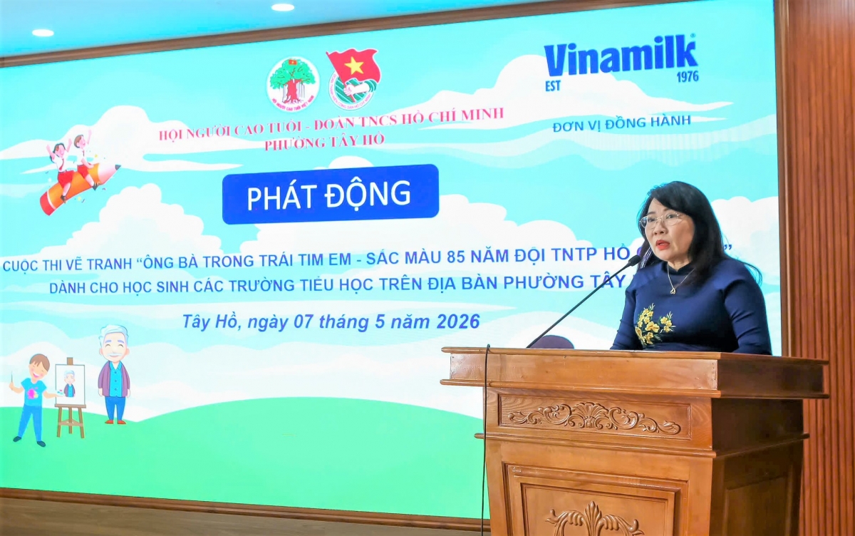 Phường Tây Hồ, Hà Nội: Nhiều hoạt động kỷ niệm 85 năm Ngày truyền thống NCT Việt Nam Phường Tây Hồ, Hà Nội: Nhiều hoạt động kỷ niệm 85 năm Ngày truyền thống NCT Việt Nam
