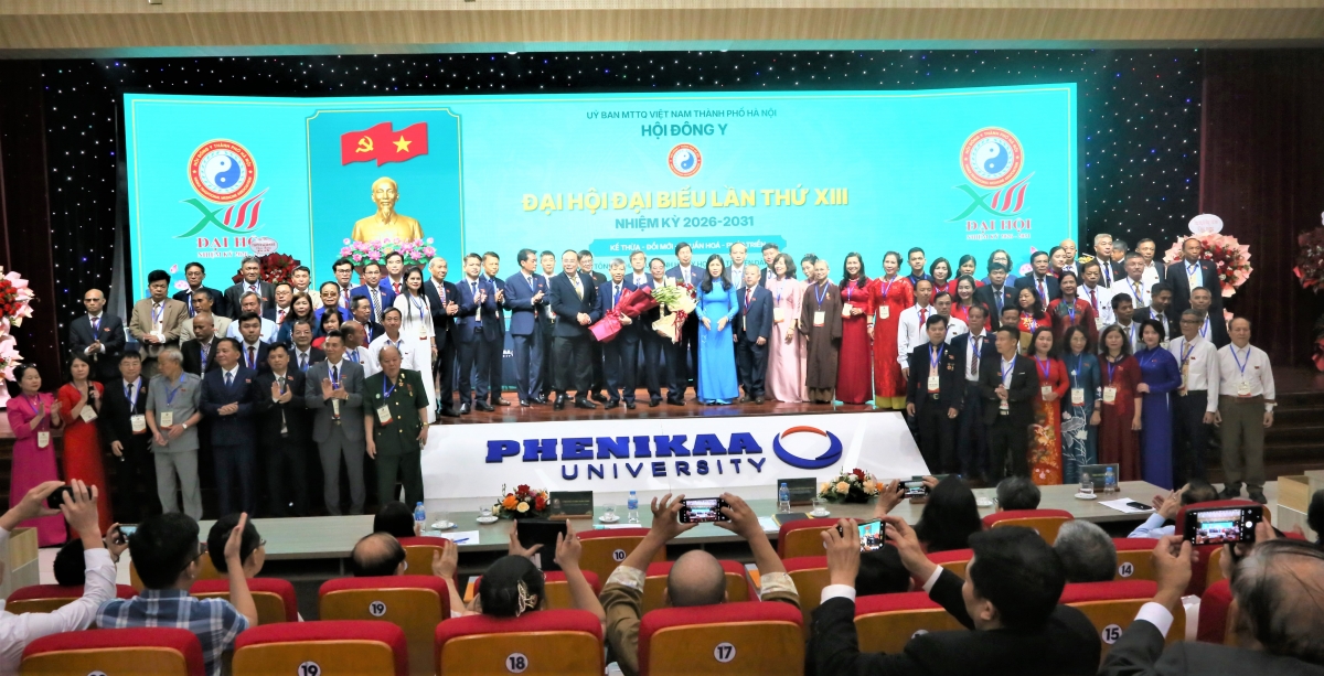 Ban Chấp hành Hội Đông y TP Hà Nội ra mắt Đại hội