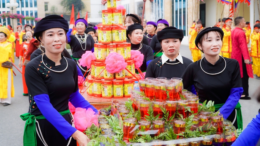 Nhiều lễ hội tại Đền Đại An góp phần gắn kết cộng đồng, lan tỏa tinh thần đại đoàn kết trong dòng chảy phát triển của đất nước