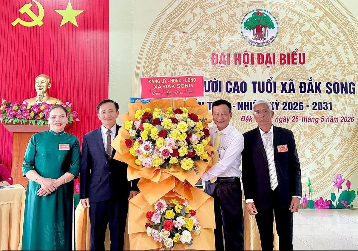 undefined Hội Người cao tuổi xã Đắk Song xây dựng tổ chức Hội ngày càng vững mạnh