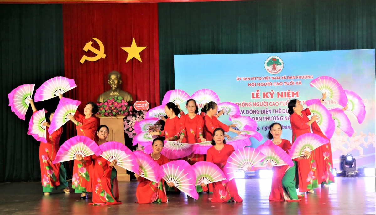 Người cao tuổi xã Đan Phượng chung tay xây dựng quê hương đổi mới