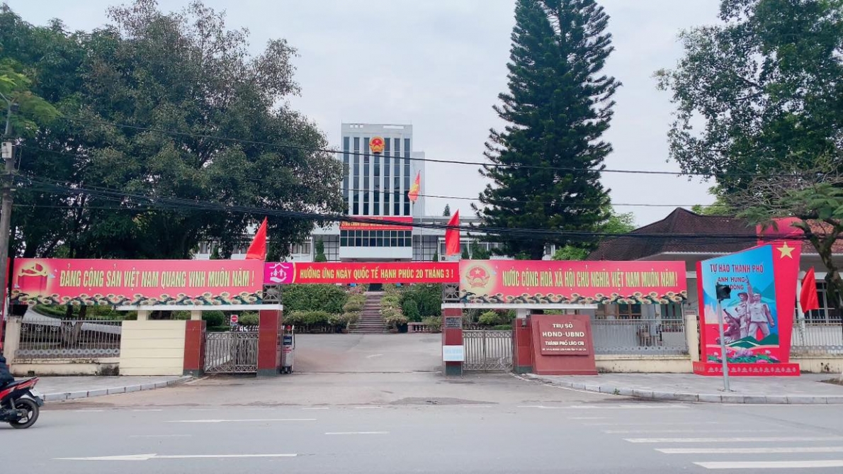 Trụ sở UBND TP Lào Cai Trụ sở UBND TP Lào Cai