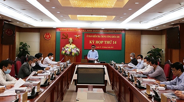 Ủy ban Kiểm tra Trung ương họp Kỳ thứ 14. Ủy ban Kiểm tra Trung ương họp Kỳ thứ 14.