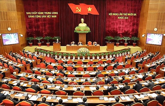 Quang cảnh Hội nghị. Ảnh: Trí Dũng/TTXVN 5717 hoi nghi 051020
