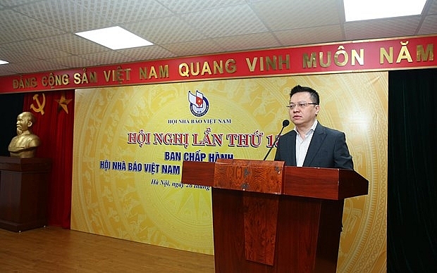 Nhà báo Lê Quốc Minh giữ chức vụ Chủ tịch Hội Nhà báo Việt Nam. Nhà báo Lê Quốc Minh giữ chức vụ Chủ tịch Hội Nhà báo Việt Nam.