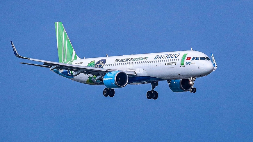 Ảnh 1: Bamboo Airways tung ưu đãi giảm giá sâu tới 30% các đường bay nội địa trong giai đoạn cao điểm lễ tết Ảnh 1: Bamboo Airways tung ưu đãi giảm giá sâu tới 30% các đường bay nội địa trong giai đoạn cao điểm lễ tết