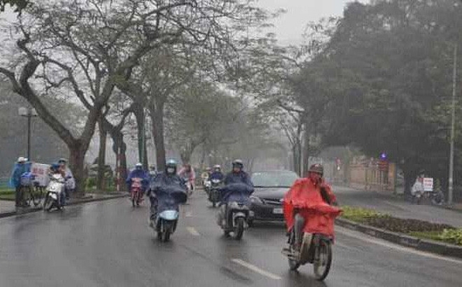 Không khí lạnh tràn về, miền Bắc từ chiều tối mai mưa lạnh Không khí lạnh tràn về, miền Bắc từ chiều tối mai mưa lạnh