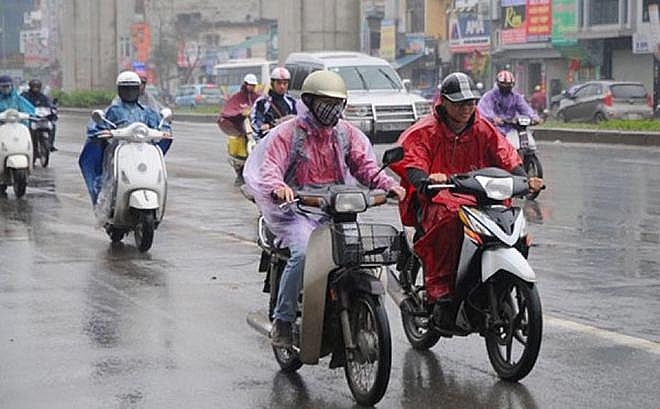 Không khí lạnh gây mưa lạnh ở Bắc Bộ và Bắc Trung Bộ, có nơi trời rét