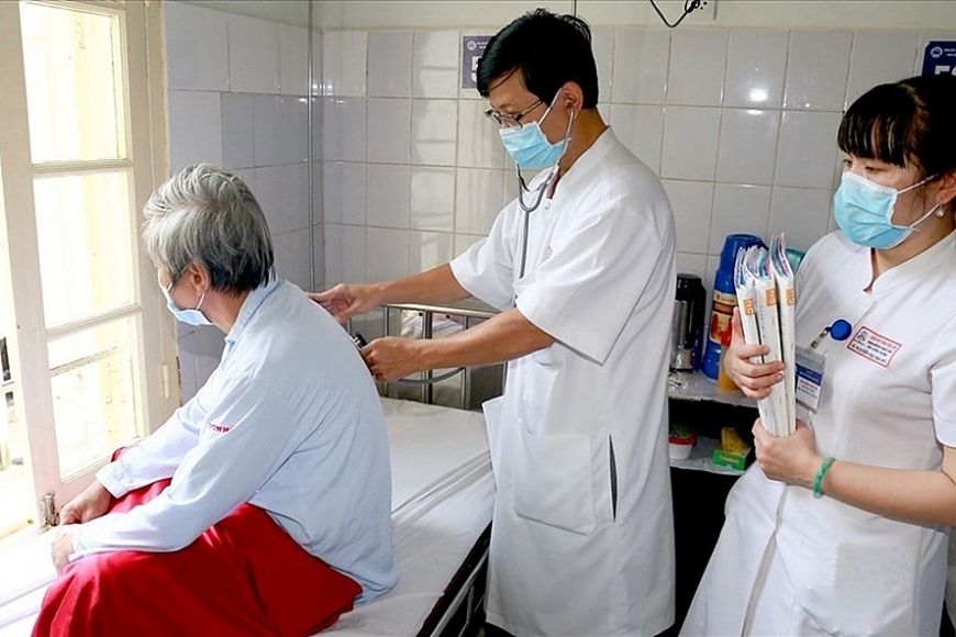 Bệnh nhân Whitmore đang điều trị tại khoa Hồi sức cấp cứu Bệnh viện Trung ương Huế.