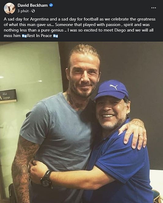 Ronaldo, Messi tri ân huyền thoại Maradona Ronaldo, Messi tri ân huyền thoại Maradona