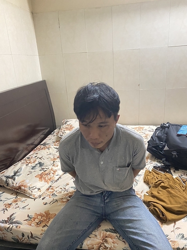 Các nghi can bị bắt giữ (ảnh do Công an cung cấp)