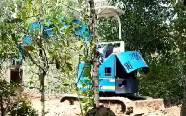 Do kh&ocirc;ng c&oacute; sự thực thi ph&aacute;p luật, n&ecirc;n m&aacute;y cạp được đưa đến ph&aacute; tan ng&ocirc;i nh&agrave;
