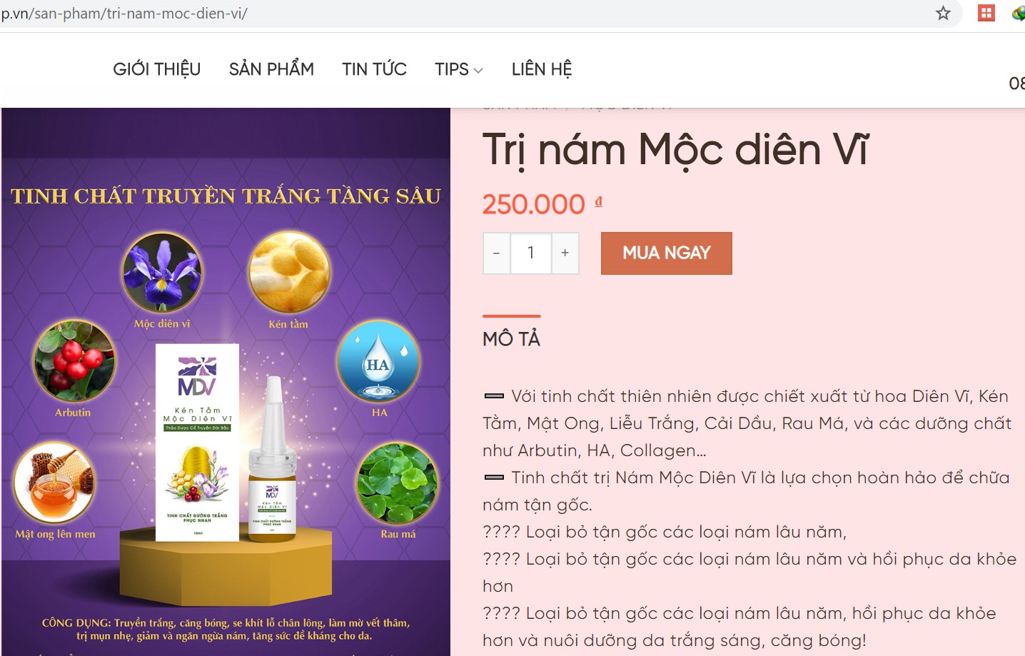 Viết tiếp bài “Sản phẩm Mộc Diên Vĩ lập lờ như thuốc để “dụ” người tiêu dùng?”: Quảng cáo thổi phồng công dụng?