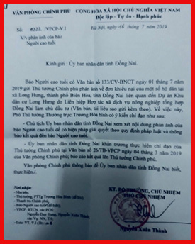 Viết tiếp bài “Trở lại vụ án xảy ra khi thực hiện Dự án KĐTSTKTM Long Hưng ở xã Long Hưng, TP Biên Hoà, tỉnh Đồng Nai: Có dấu hiệu bỏ lọt tội phạm”