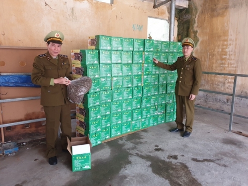 Lạng Sơn: Tạm giữ 400 kg hạt hướng dương do Trung Quốc sản xuất không có hóa đơn chứng từ