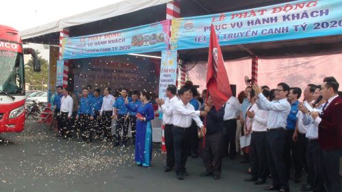 TP Hồ Chí Minh: Các bến xe và nhà xe chất lượng cao kết hợp Tổng công ty Samco đưa, đón hành khách về quê đón Tết Canh Tý