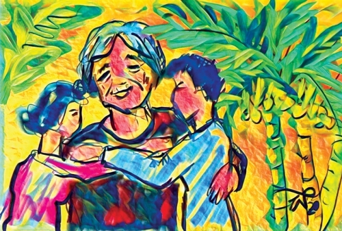 Tết  về quê ngoại