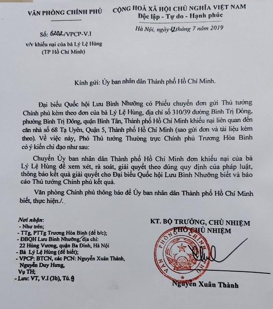 Nhìn lại vụ vô cớ tịch thu nhà dân ở quận 5, TP Hồ Chí Minh: Họ đã “Vì dân” như thế nào?