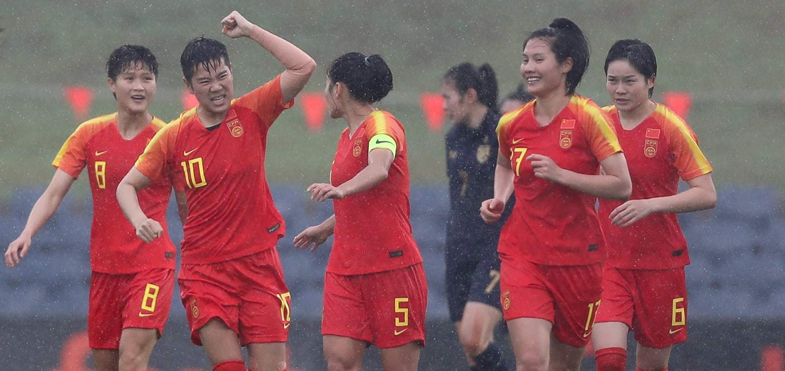 Nữ Trung Quốc rộng cửa v&agrave;o v&ograve;ng play-off gi&agrave;nh v&eacute; dự Olympic 2020. Ảnh: AFC