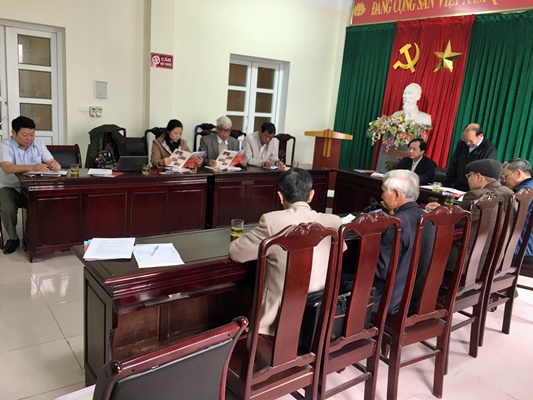 Hội NCT tỉnh Thanh Hóa: Gặp mặt cộng tác viên cuốn Thông tin nhân dịp đầu năm