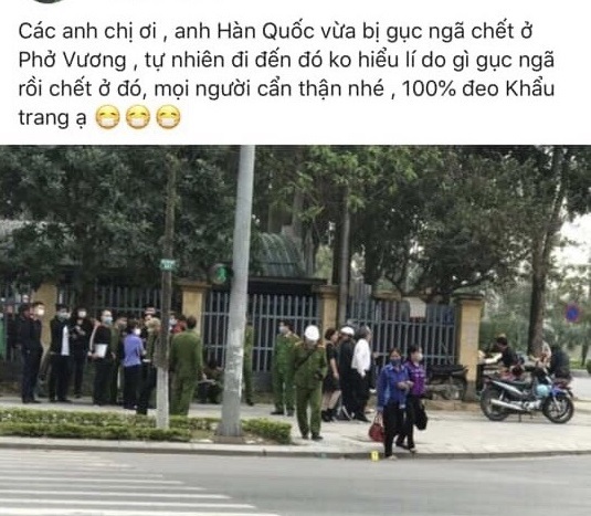 Bắc Ninh: Người đàn ông Hàn Quốc chết không phải do Covid-19