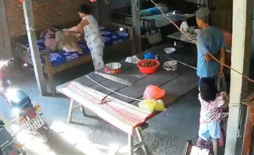 Tiền Giang: Điều tra vụ con dâu bạo hành mẹ chồng 88 tuổi