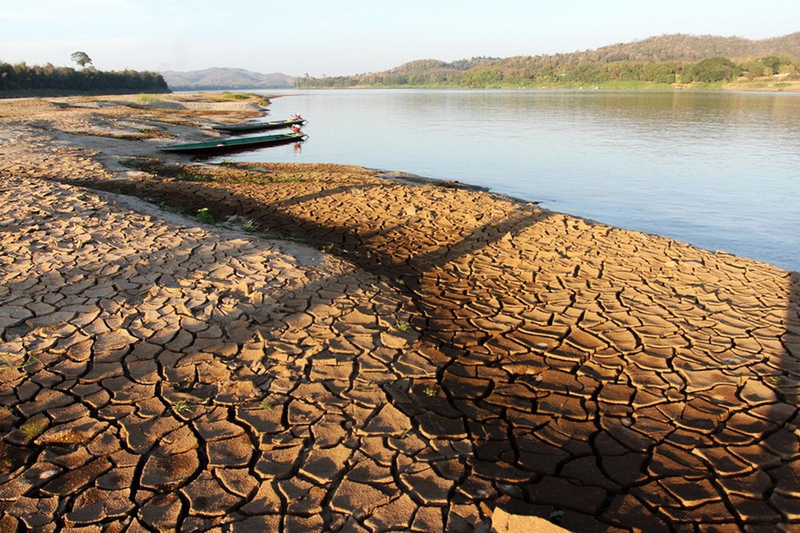 Mekong cạn nước