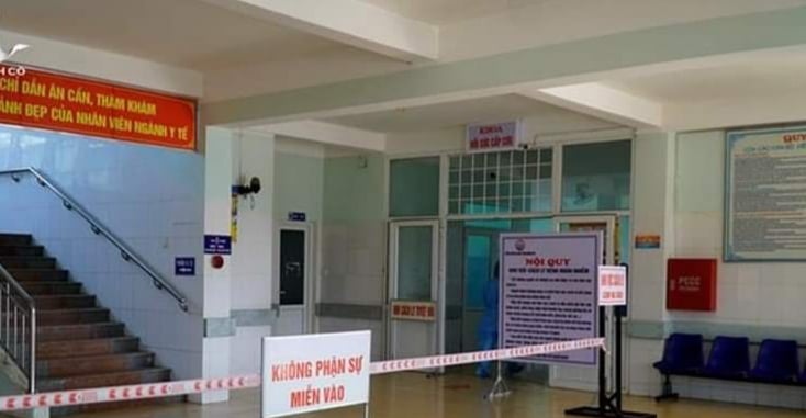 Khu c&aacute;ch ly của những người đi c&ugrave;ng chuyến bay VN1547 c&oacute; bệnh nh&acirc;n nhiễm vi r&uacute;t C&ocirc; v&iacute;t