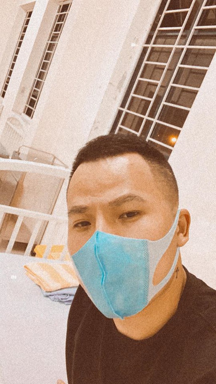 H&igrave;nh ảnh được Vũ Khắc Tiệp chia sẻ từ khu c&aacute;ch ly tập trung