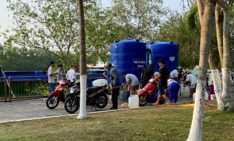 Công ty CP Nước - Môi trường Bình Dương hỗ trợ 6.000 m3 nước sạch cho người dân Bến Tre