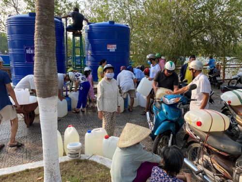 Công ty CP Nước - Môi trường Bình Dương hỗ trợ 6.000 m3 nước sạch cho người dân Bến Tre