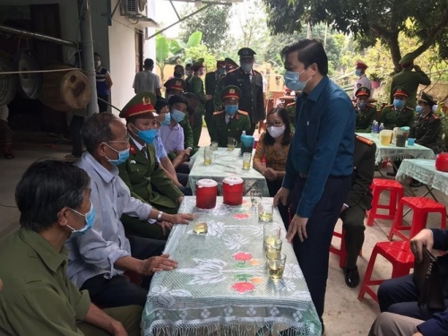 Thăng quân hàm Đại úy cho chiến sỹ công an Nghệ An hy sinh khi bắt tội phạm ma túy