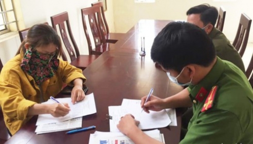 Triệu tập người phụ nữ lợi dụng dịch Covid 19 đăng tin giả để… bán cá