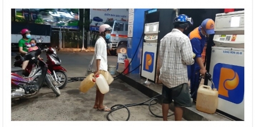  Huyện Châu Phú, tỉnh An Giang, Biện pháp, giải quyết, xử lí tin đồn thất thiệt về các cửa hàng kinh doanh xăng, dầu đóng cửa