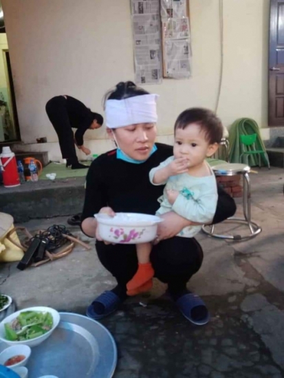 Huyện Gia Lâm, TP Hà Nội: Một gia đình nghèo, chồng chết vì TNGT cần được giúp đỡ