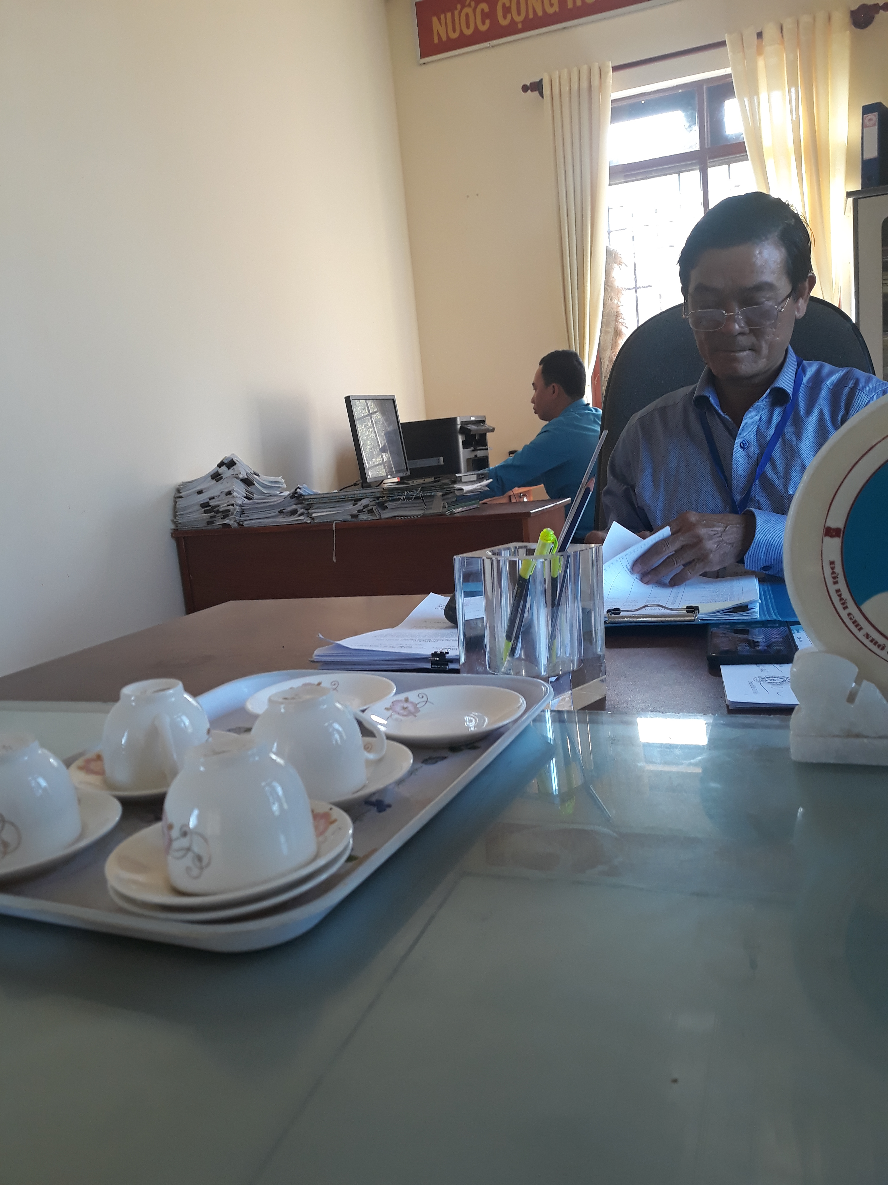 &Ocirc;ng Tống Duy Mạnh, Chủ tịch UBND x&atilde;br class=
