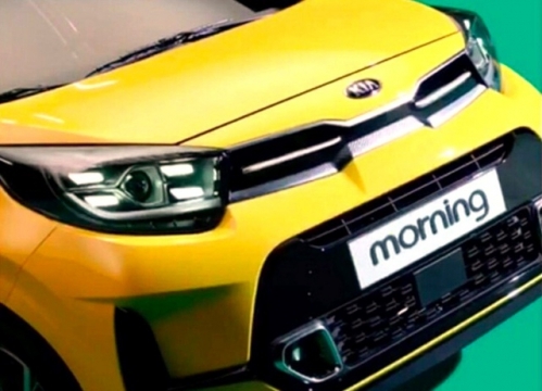 Kia Morning lộ ảnh phiên bản nâng cấp 2021